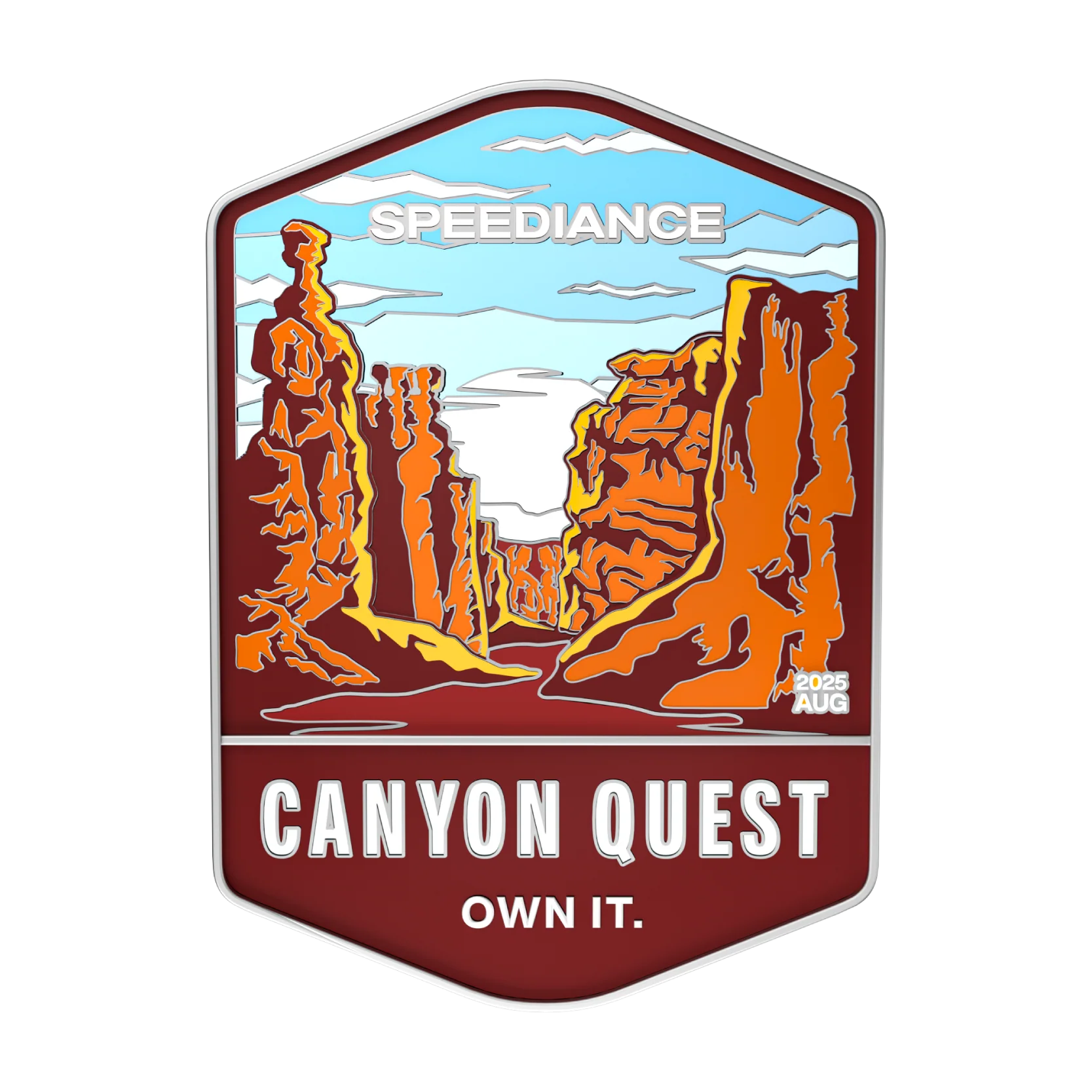 Speediance Badge-Canyon Quest Challenge
